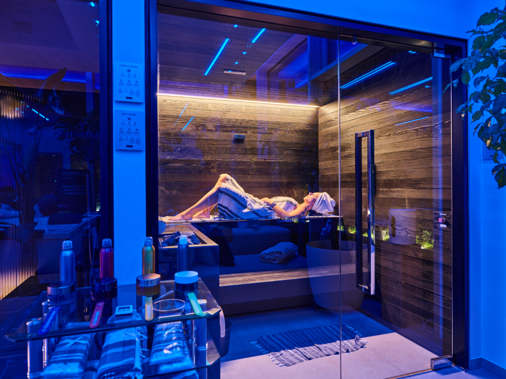 Sauna der Vitalität Academy